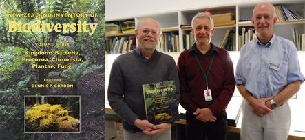 Editor and authors of volume three of New Zealand Inventory of Biodiversity